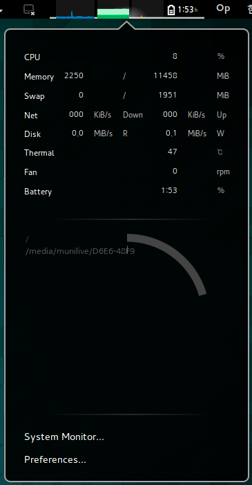 System monitor