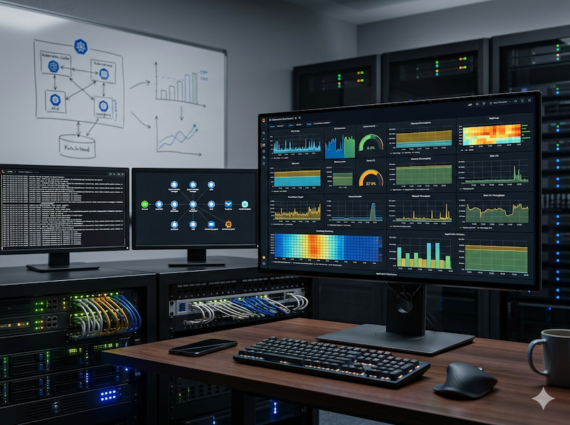 Prometheus, Grafana, Loki로 모니터링 구성하기 (홈랩 k8s 구축기 5편)