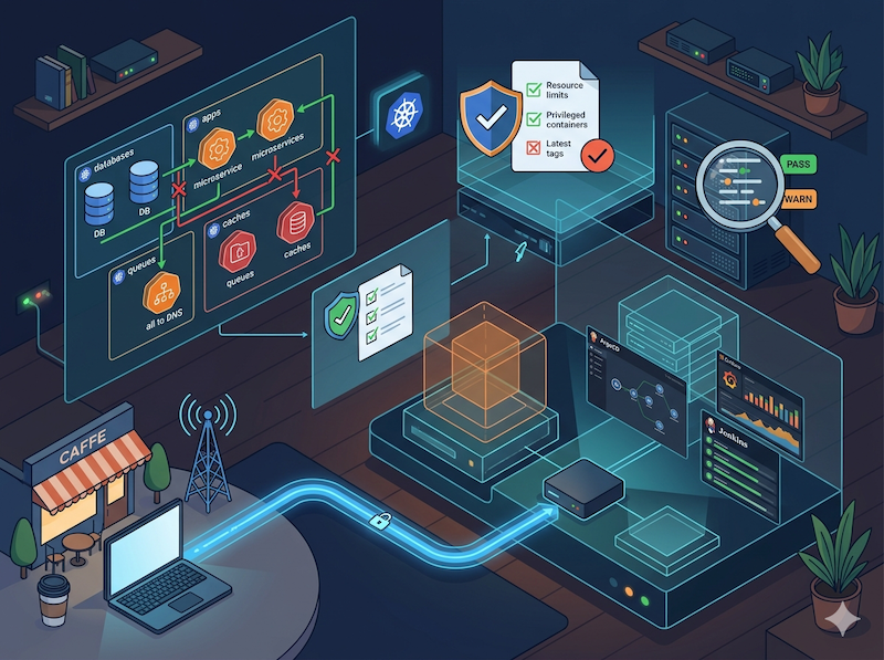 보안 강화와 Tailscale VPN으로 외부 접근 설정하기 (홈랩 k8s 구축기 6편)